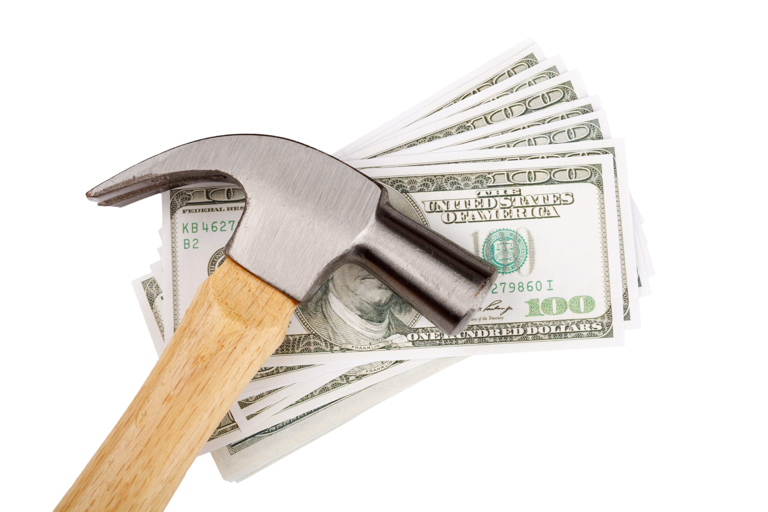 hammer on a dollar