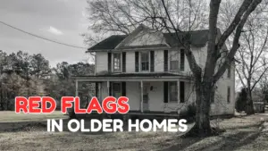 red flags in older homes