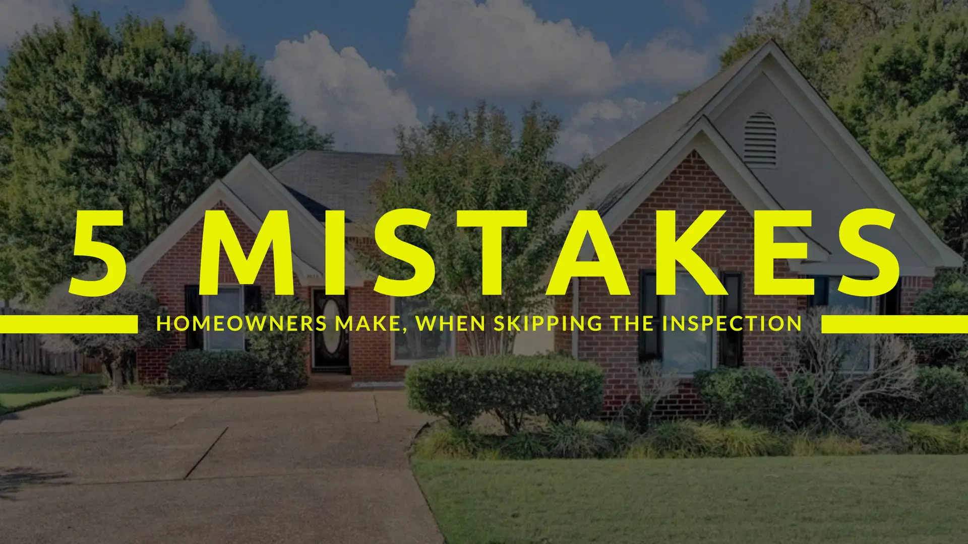 5 mistakes