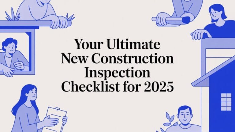 Your Ultimate New Construction Inspection Checklist for 2025