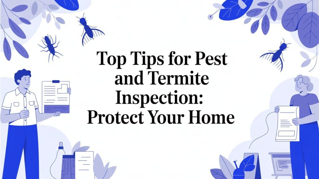 Top Tips for pest and termite inspection: Protect Your Home