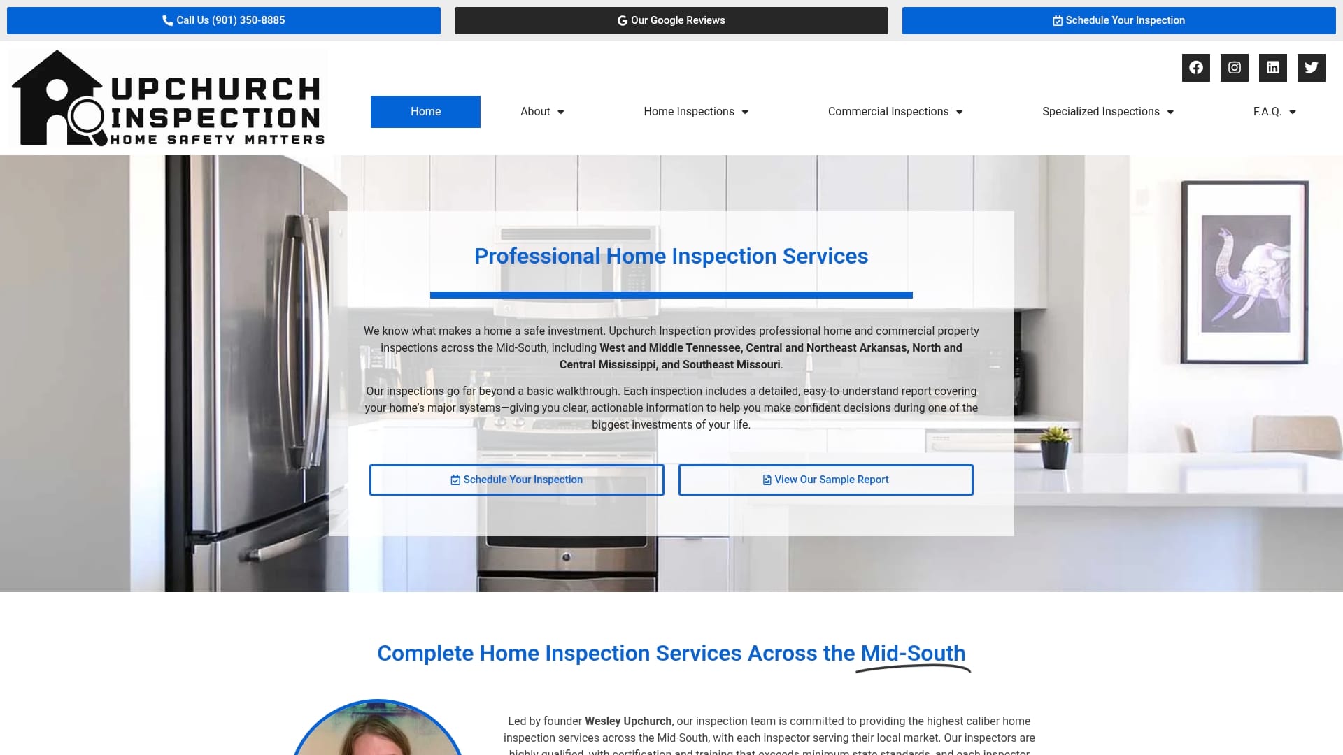 https://upchurchinspection.com