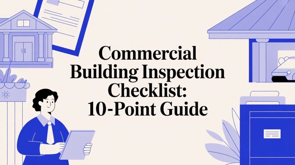 Commercial Building Inspection Checklist: 10-Point Guide