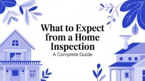 what to expect from a home inspection houses illustration