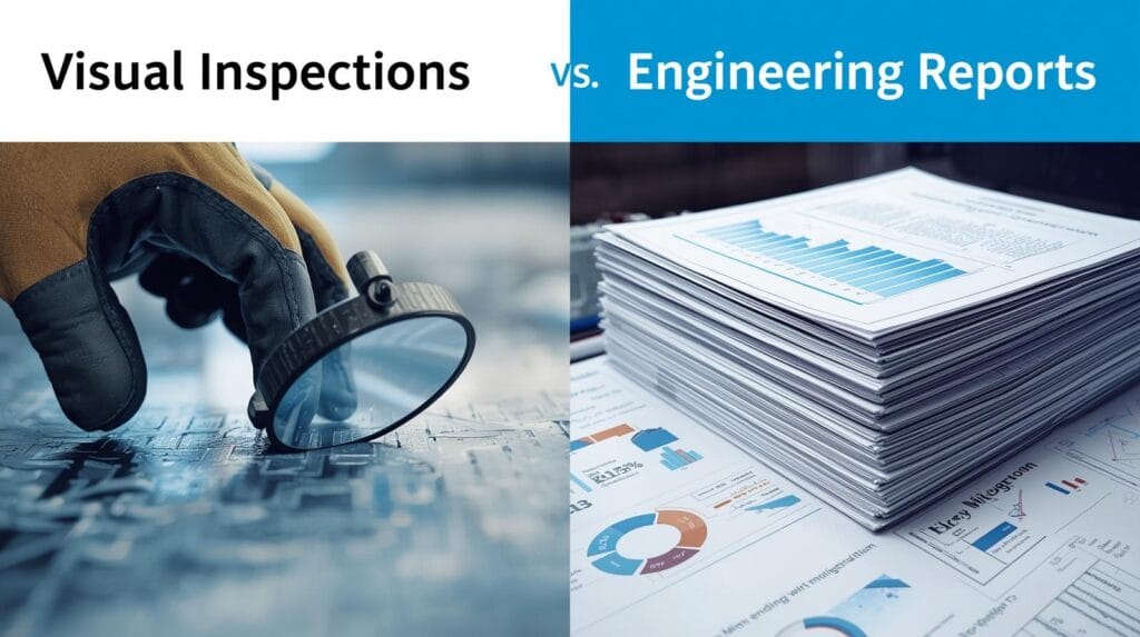 Visual Structural Inspection Visual Inspections vs. Engineering Reports: Knowing the Difference ...
