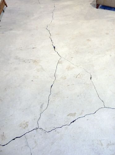 foundation heave cracks lg
