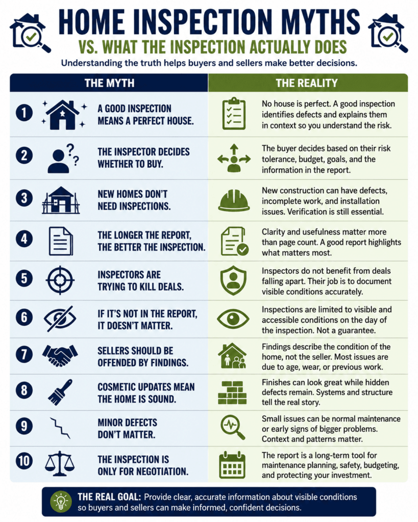 home inspection myths