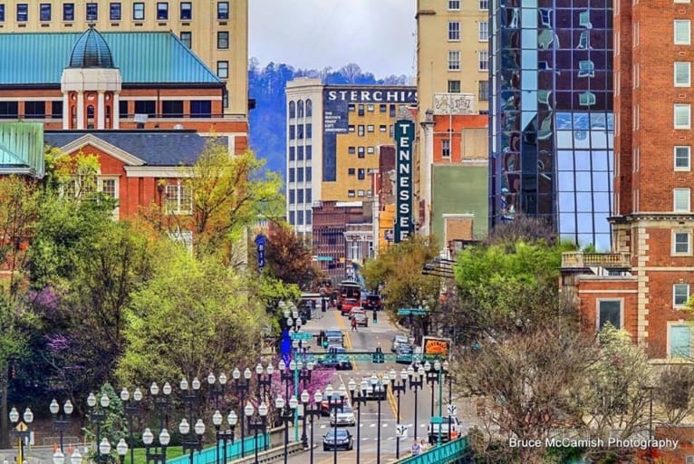 knoxville tn downtown