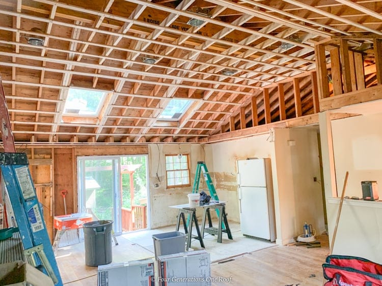 load bearing wall removed