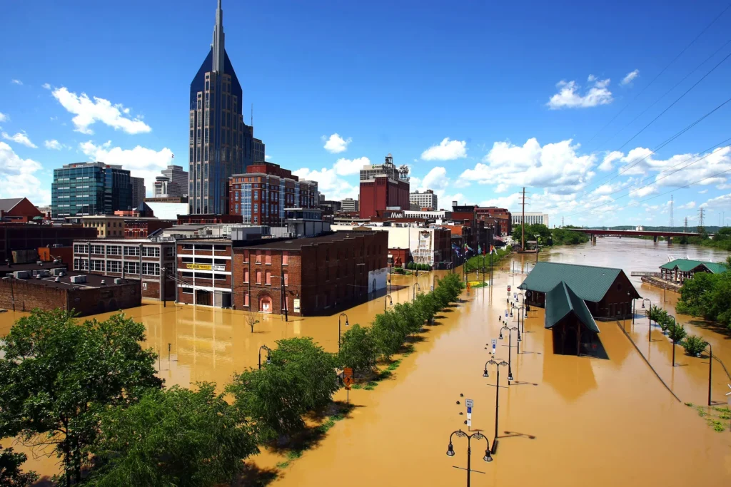 nashville flooded