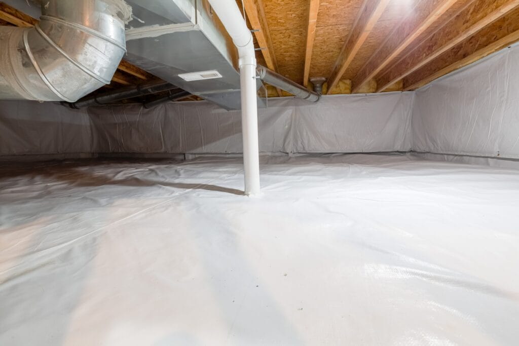 sealed crawlspace
