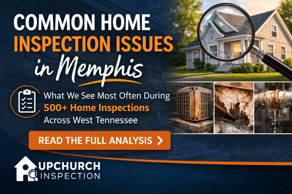 The Most Common Inpection Issues: An Analysis of 500 Memphis-area homes: