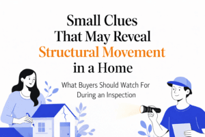 small clues that reveal structural movement