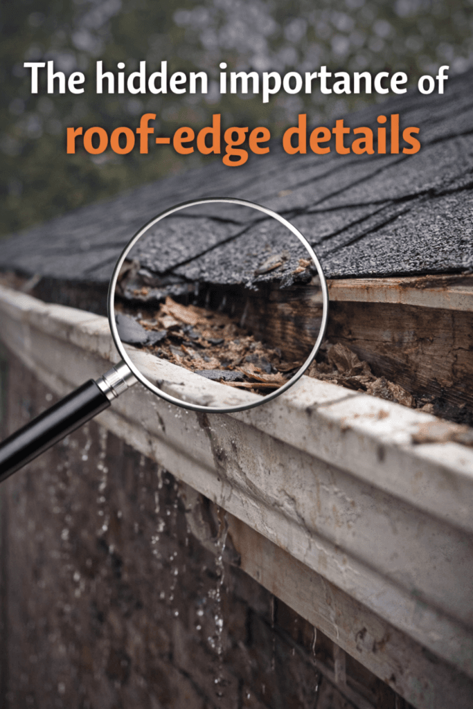 the hidden importance of roof edge details