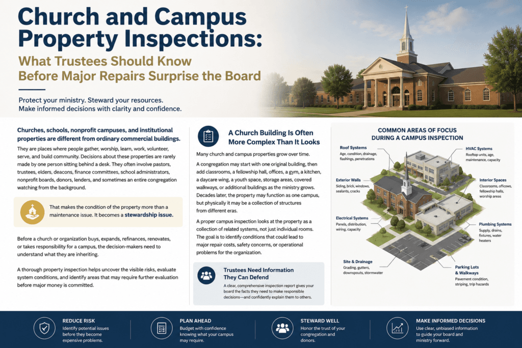 church and campus property inspections