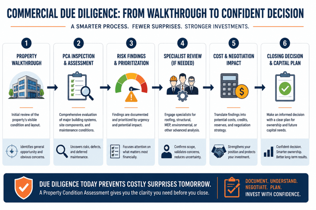 commercial due diligence from walkthrough to confident decision