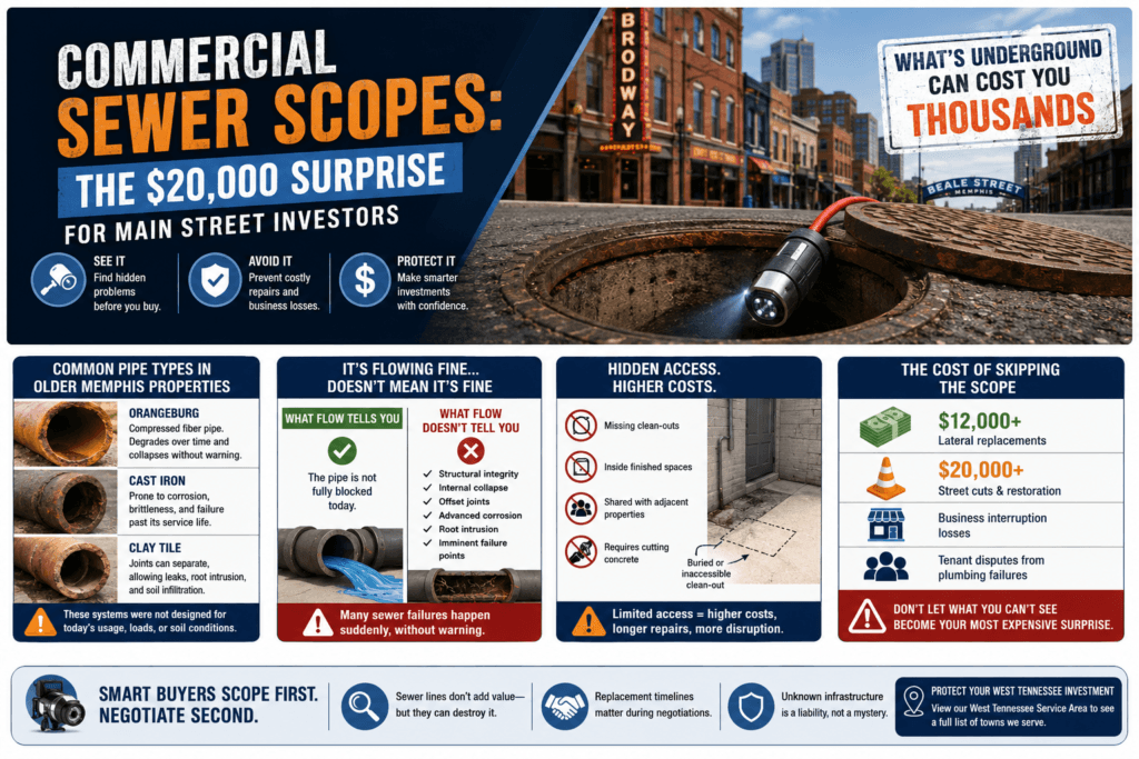 commercial sewer scopes the 20000 dollar suprise