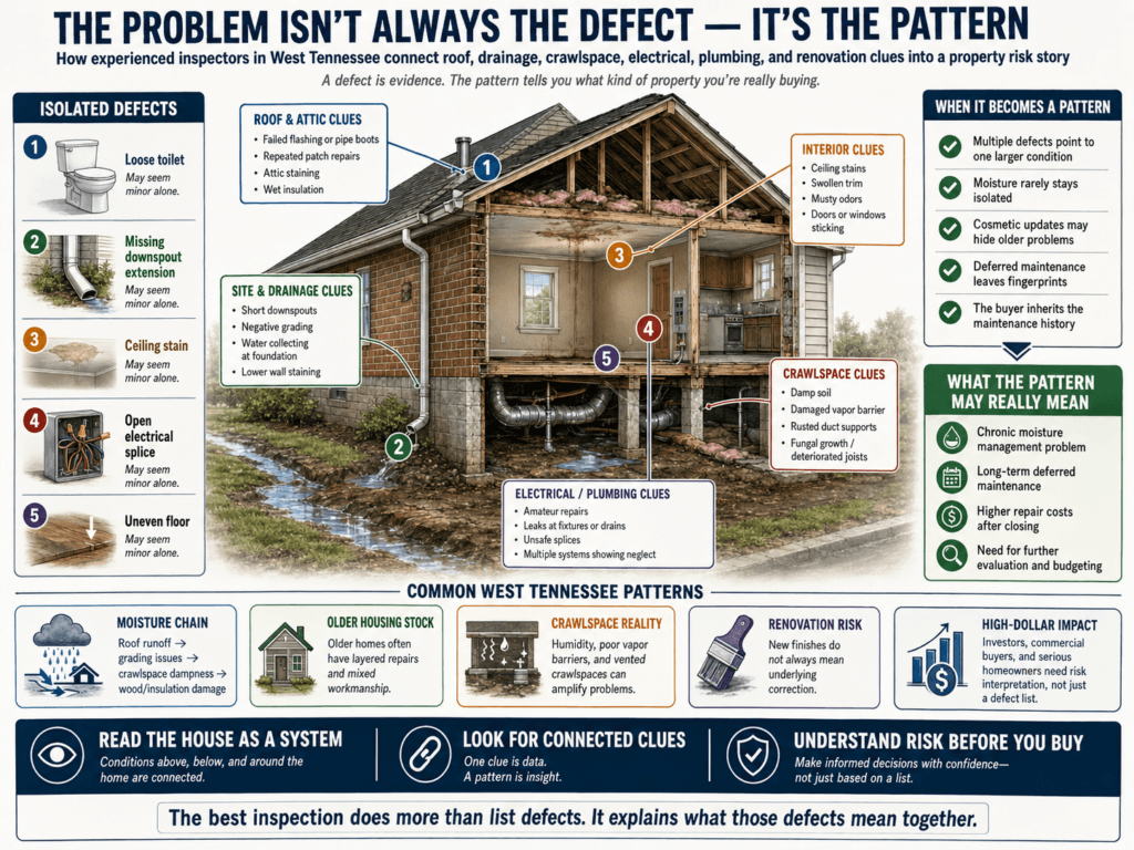 defect pattern diagram