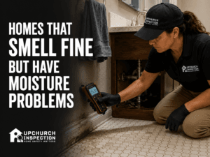 homes that smell fine but have moisture problems