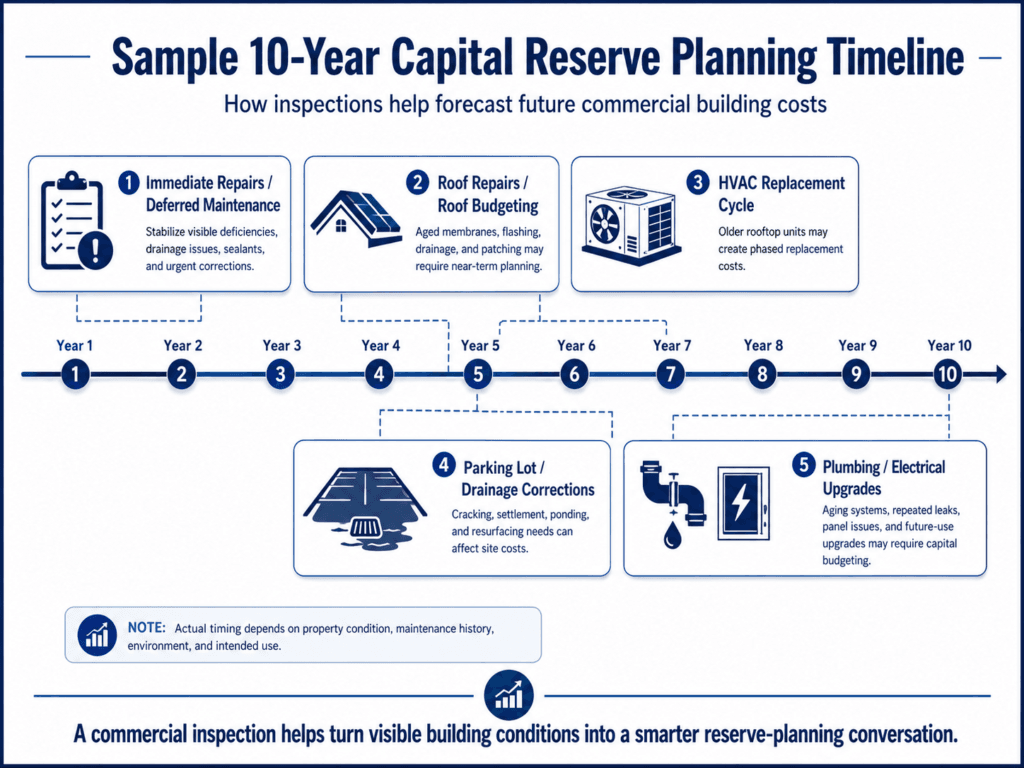sample 10 year capital reserve planning table