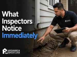 what inspectors notice immediately