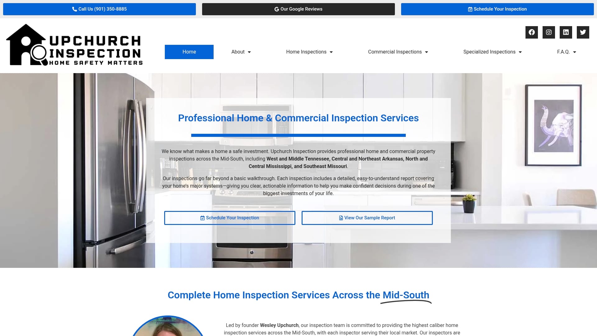 https://upchurchinspection.com