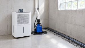 how to reduce basement moisture missouri dehumidifier sump pump