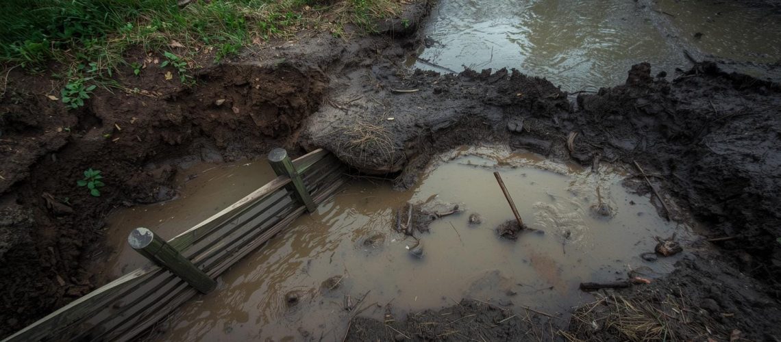 Blog Header for _Drainage and Grading Issues After Heavy rains in Kentucky_