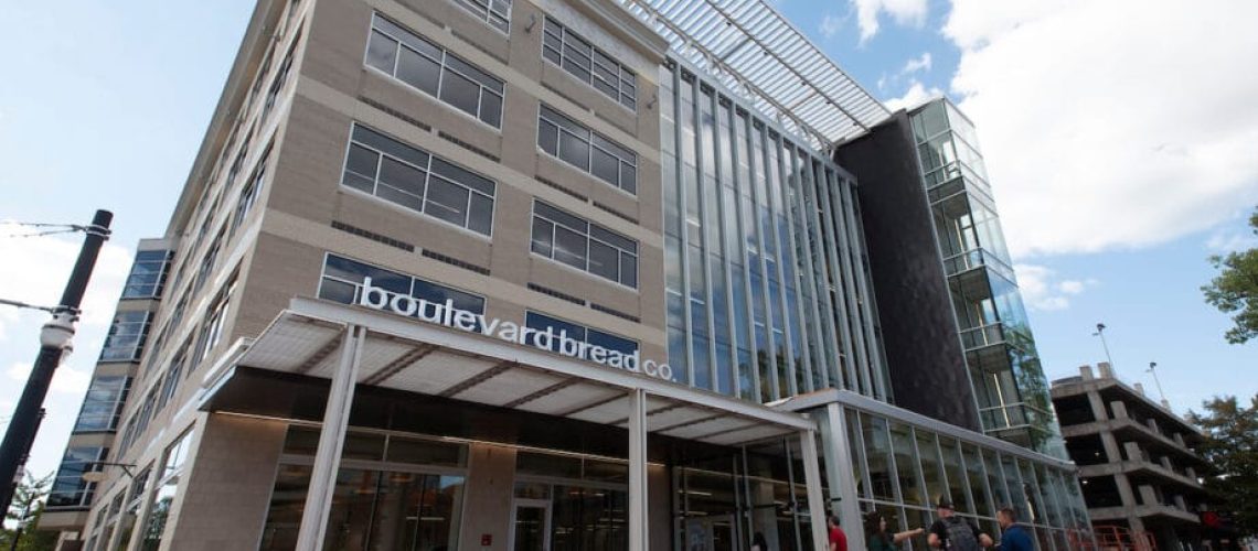 The new Main Library branch of the Central Arkansas Library System on Friday Sept. 26, 2025, in downtown Little Rock.