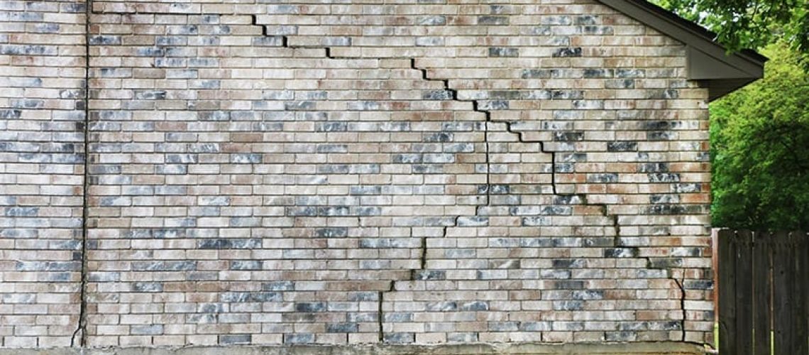 foundation problems cracking brick